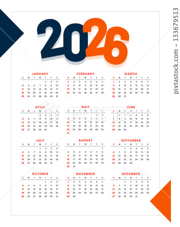 2026 new year calendar layout for office wall 2026 new year calendar layout for office wall 133679513