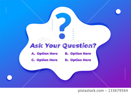ask your question with multiple answer option banner for show or exam ask your question with multiple answer option banner for show or exam 133679564