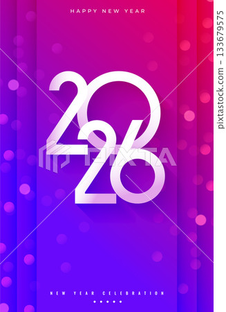 beautiful happy new year 2026 wishes poster 133679575