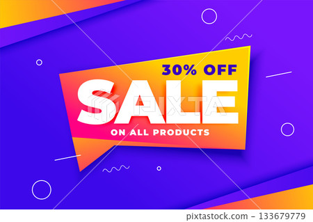 memphis style special sale banner to get best deal on all products 133679779