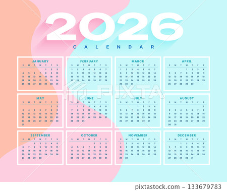 modern 2026 event planner calendar template modern 2026 event planner calendar template 133679783