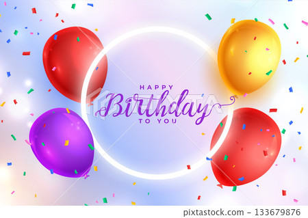 realistic happy birthday celebration background for your kids fun realistic happy birthday celebration background for your kids fun 133679876