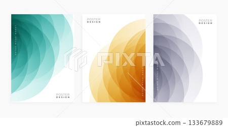 set of trendy gradient color poster for social media post set of trendy gradient color poster for social media post 133679889