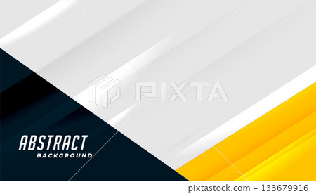 stylish and abstract geometric banner for presentation stylish and abstract geometric banner for presentation 133679916