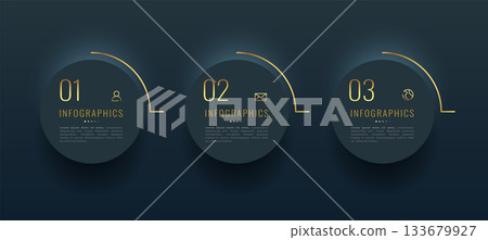 three step or process marketing tool for any business premium template three step or process marketing tool for any business premium template 133679927