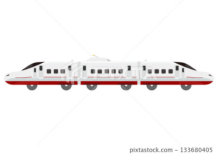 西九州新幹線N700S「海鷗」三節車廂玩具型列車示意圖 西九州新幹線N700S「海鷗」三節車廂玩具型列車示意圖 133680405