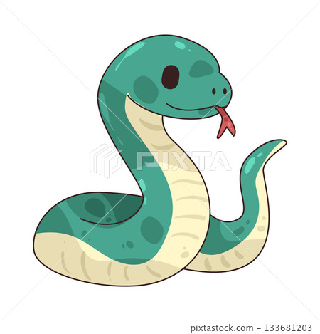 illustration of Snake  133681203