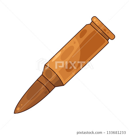 illustration of bullet illustration of bullet 133681233