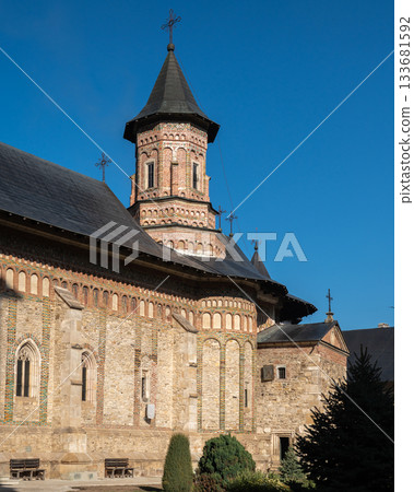 Main Church of Neamt Monastery, Ancient Spiritual Center of Moldavia, Romania Main Church of Neamt Monastery, Ancient Spiritual Center of Moldavia, Romania 133681592