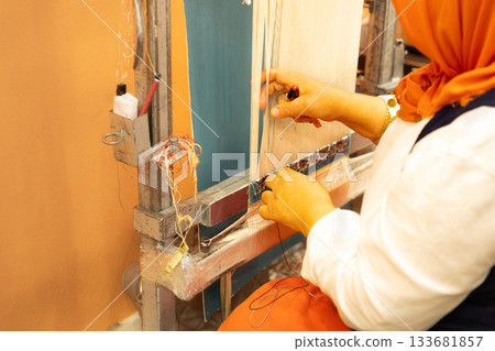 Turkish handwoven carpets and weavers Turkish handwoven carpets and weavers 133681857
