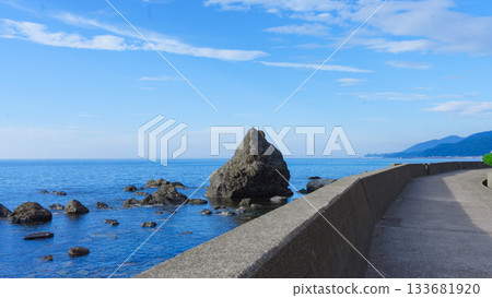 沿海的巨石(越前海岸) 沿海的巨石(越前海岸) 133681920