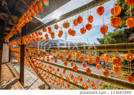 高野家舊宅「甘草屋」出產山梨縣甲州市特產柿餅 133681999