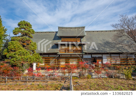 Former Takano Family Residence "Licorice House" Dried persimmons, a specialty of Koshu City, Yamanashi Prefecture 133682025