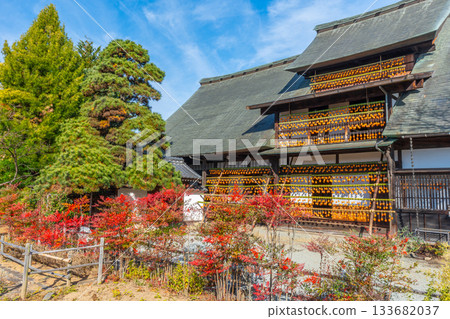 高野家舊宅「甘草屋」出產山梨縣甲州市特產柿餅 133682037