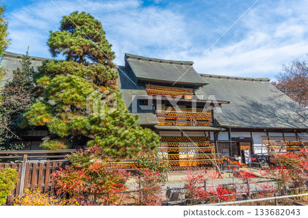 高野家舊宅「甘草屋」出產山梨縣甲州市特產柿餅 133682043