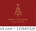 Stylish Christmas card and POP designs 133683320