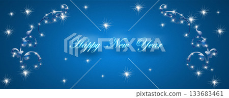Merry Christmas and Happy New year, winter concept 133683461