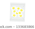 Yellow candy, clear bag, 1 bag Yellow candy, clear bag, 1 bag 133683866