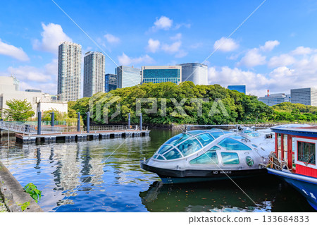 東京港區竹芝城市景觀 東京遊輪 竹芝碼頭 東京港區竹芝城市景觀 東京遊輪 竹芝碼頭 133684833