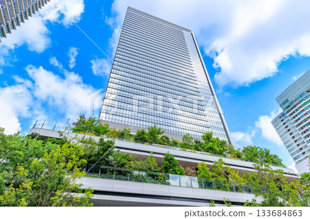 Tokyo Minato Ward Takeshiba Cityscape Tokyo Port City Takeshiba Office Tower Tokyo Minato Ward Takeshiba Cityscape Tokyo Port City Takeshiba Office Tower 133684863