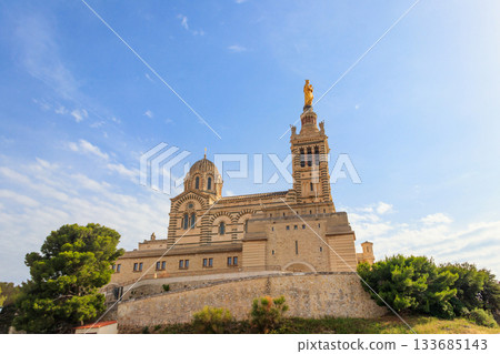 Basilica of Notre Dame de la Garde in Marseille, France Basilica of Notre Dame de la Garde in Marseille, France 133685143