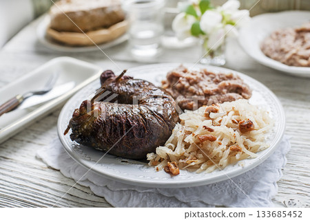 Bloody sausage Bloody sausage 133685452