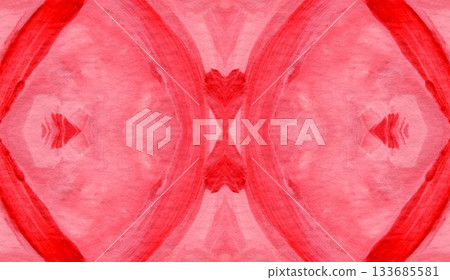 Abstract watercolor seamless pattern, ethnic ornament in natural colors Abstract watercolor seamless pattern, ethnic ornament in natural colors 133685581