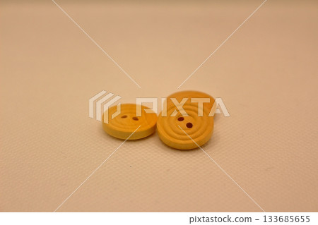 Wooden button Wooden button 133685655