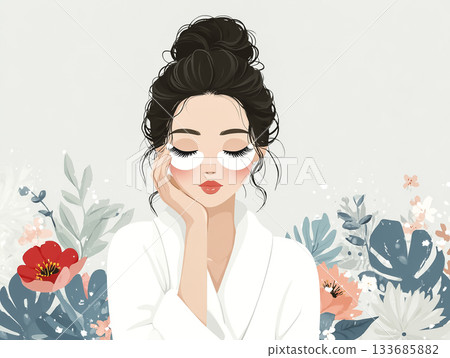 Miyu系列：接睫毛的女人 133685882