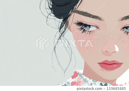 Miyu系列：接睫毛的女人 133685885