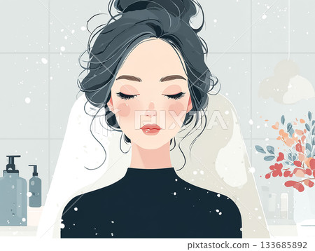 Miyu系列：接睫毛的女人 133685892