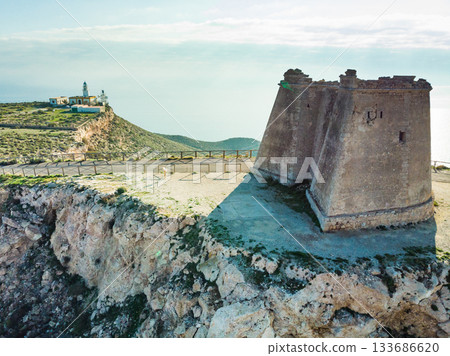 Mesa Roldan tower, Cabo de Gata, Spain Mesa Roldan tower, Cabo de Gata, Spain 133686620