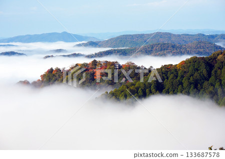 Autumn leaves in the sky 2626 Autumn leaves in the sky 2626 133687578