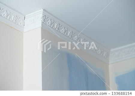 Half painted walls Half painted walls 133688154
