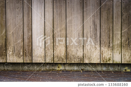 Old wooden wall planks as background Old wooden wall planks as background 133688160