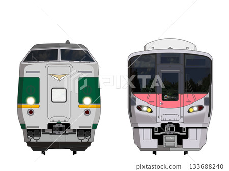 岡山列車 7_381系 / 227系 500 133688240