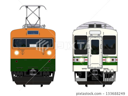 群馬電車 4 號線 (KumoNi) 143 系列 / 107 系列 100 系列 133688249