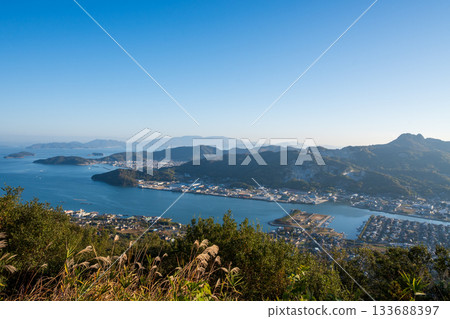 A very beautiful autumn scene in Yashima, Takamatsu city, Kagawa prefecture, Japan A very beautiful autumn scene in Yashima, Takamatsu city, Kagawa prefecture, Japan 133688397