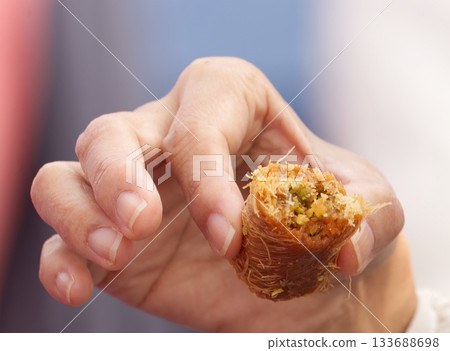 Bite of Baklava at Naplavka Farmers Market, Prague 133688698