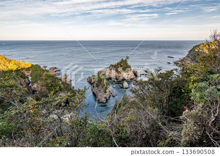 Uradome Coast as seen from Kamogaiso Observatory 133690508
