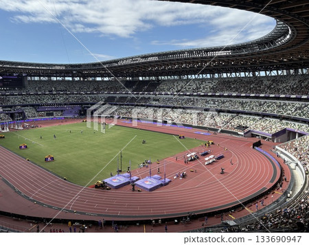 The World Athletics Championships were held at the National Stadium The World Athletics Championships were held at the National Stadium 133690947