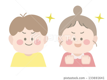 Motivated and confident boys and girls poses and expressions Motivated and confident boys and girls poses and expressions 133691641