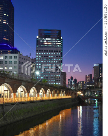Evening view of the Kanda River - Cityscape from Manseibashi Bridge (November 2025) 133692120