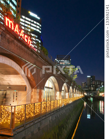 Evening view of the Kanda River - Cityscape from Manseibashi Bridge (November 2025) Evening view of the Kanda River - Cityscape from Manseibashi Bridge (November 2025) 133692141