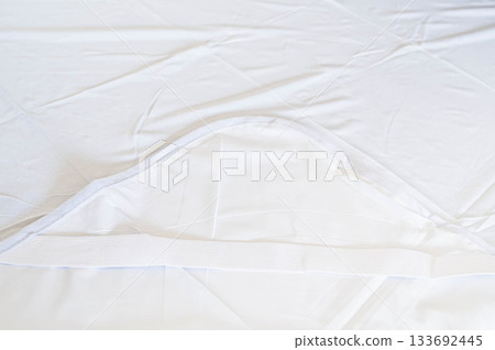 White waterproof sheet with elastic band White waterproof sheet with elastic band 133692445