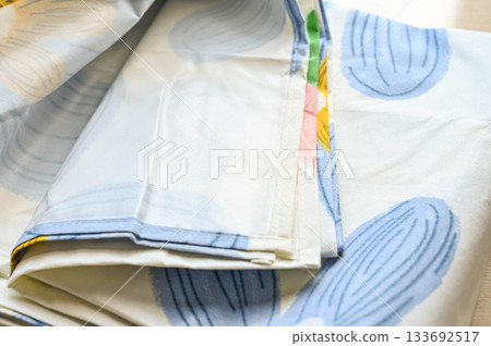 有圖案的防水布的背面 有圖案的防水布的背面 133692517