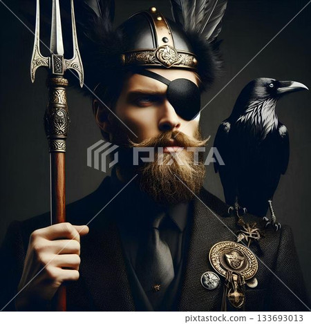 the Viking god Odin 133693013