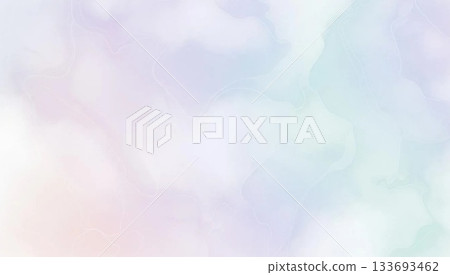 柔和的色彩水彩背景 133693462
