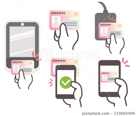 展示並閱讀“我的號碼”卡的圖示 展示並閱讀“我的號碼”卡的圖示 133693499