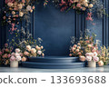 beautiful bouquet of flowers in vase 133693688